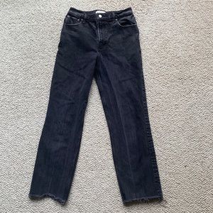 Black denim jeans 27/4R